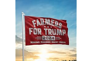 Patriogee Farmers for Trump 2024 Flag: Show Your Support!