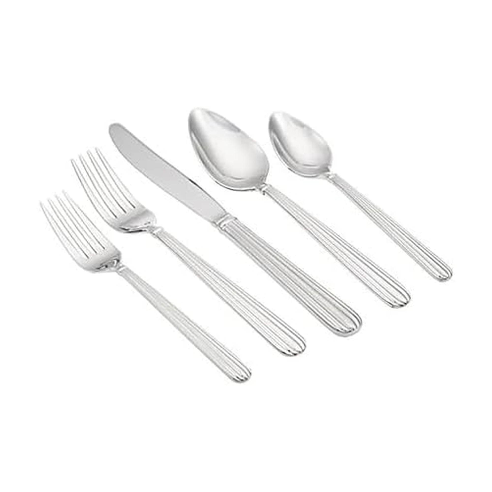 Creative Tops Mikasa Italian Countryside Stainless Steel Flatware, 20-Piece Set