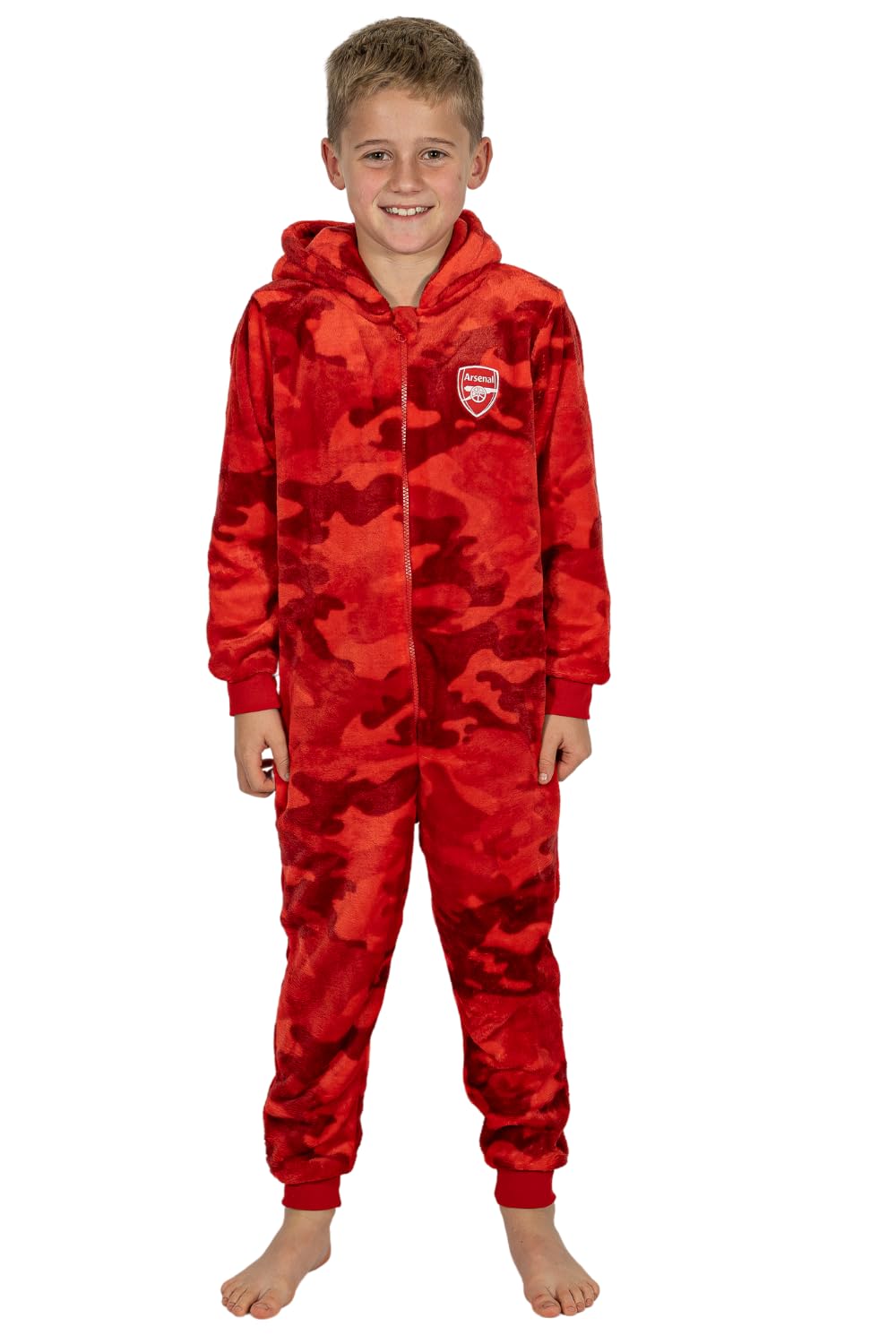 Arsenal Football Club Grenouillère en polaire pour garçon Motif camouflage