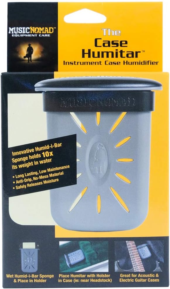 MusicNomad Humitar Instrument Case Humidifier with Holster (MN303)