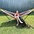 SZHLUX Double Hammock with Stand Included 450lb Capacity Steel Stand, Premium Carry Bag Included and Two Anti Roll Balance Beam
