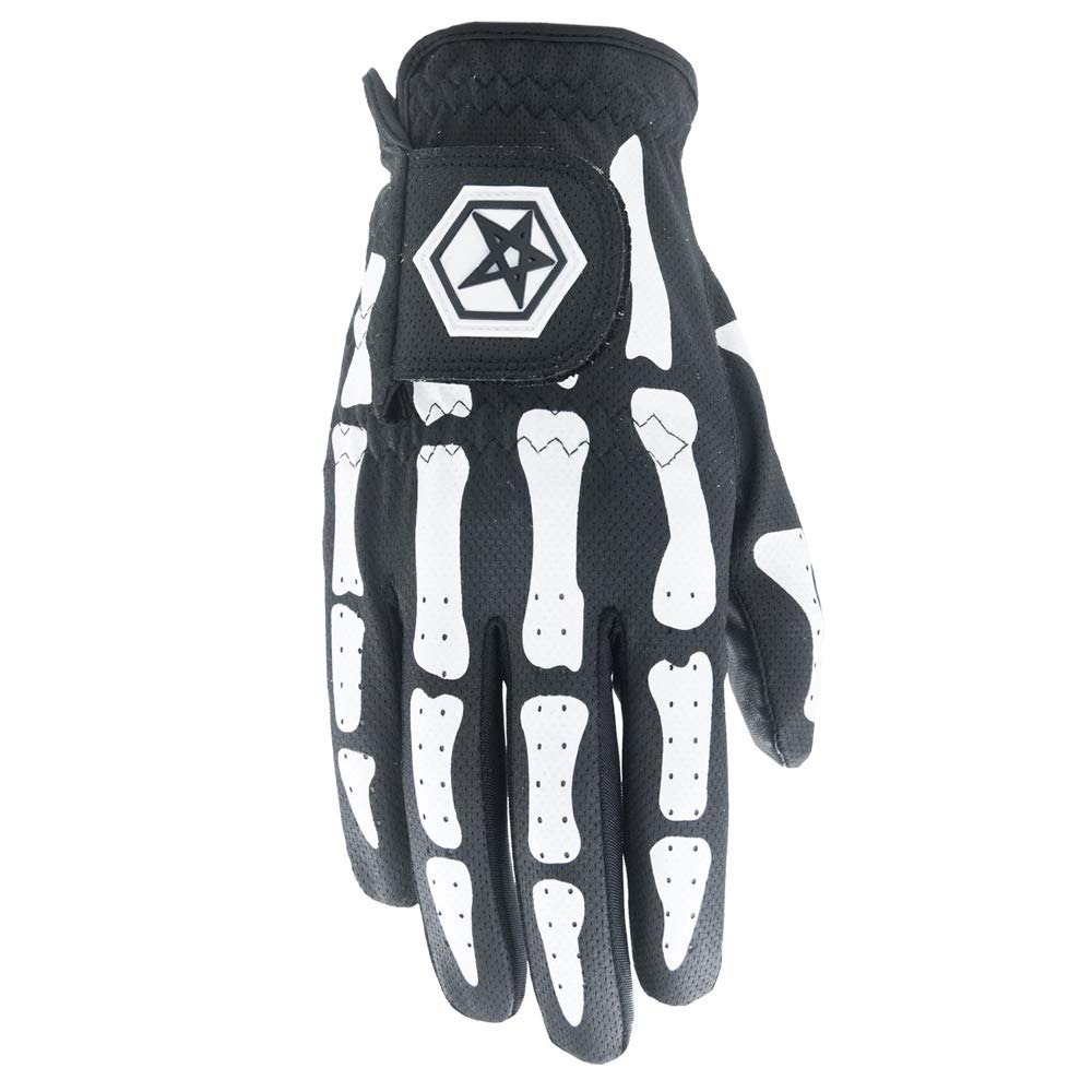 ASHER Men's Deathgrip Black, Golf Glove - XXL (goes on Right Hand)