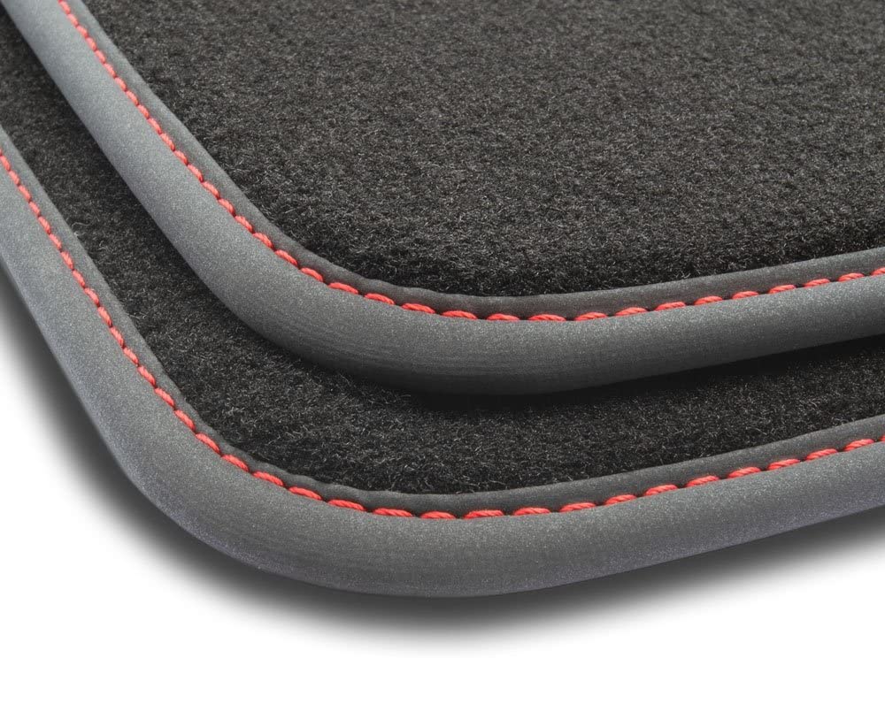 Set Tappetini Anteriori su Misura per BMW E90 - Velluto Nero Sport
