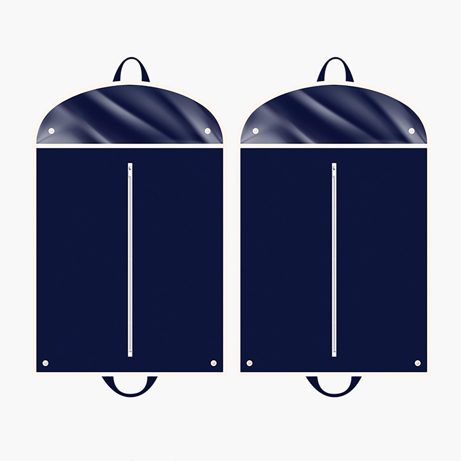 Garment bag, Hanging Clothes Travel Bag, Non-Woven Garment Cover with Zipper, for Various(Blue,60 * 110cm/24 * 43in)