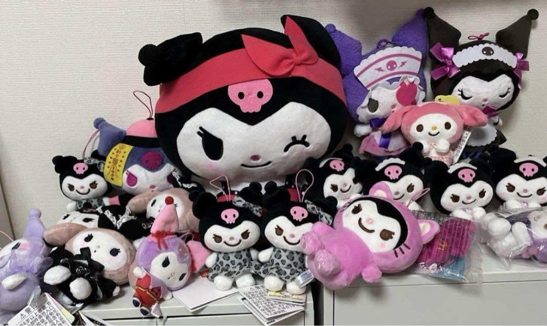 マイメロクロミぬいぐるみマスコットまとめ売り