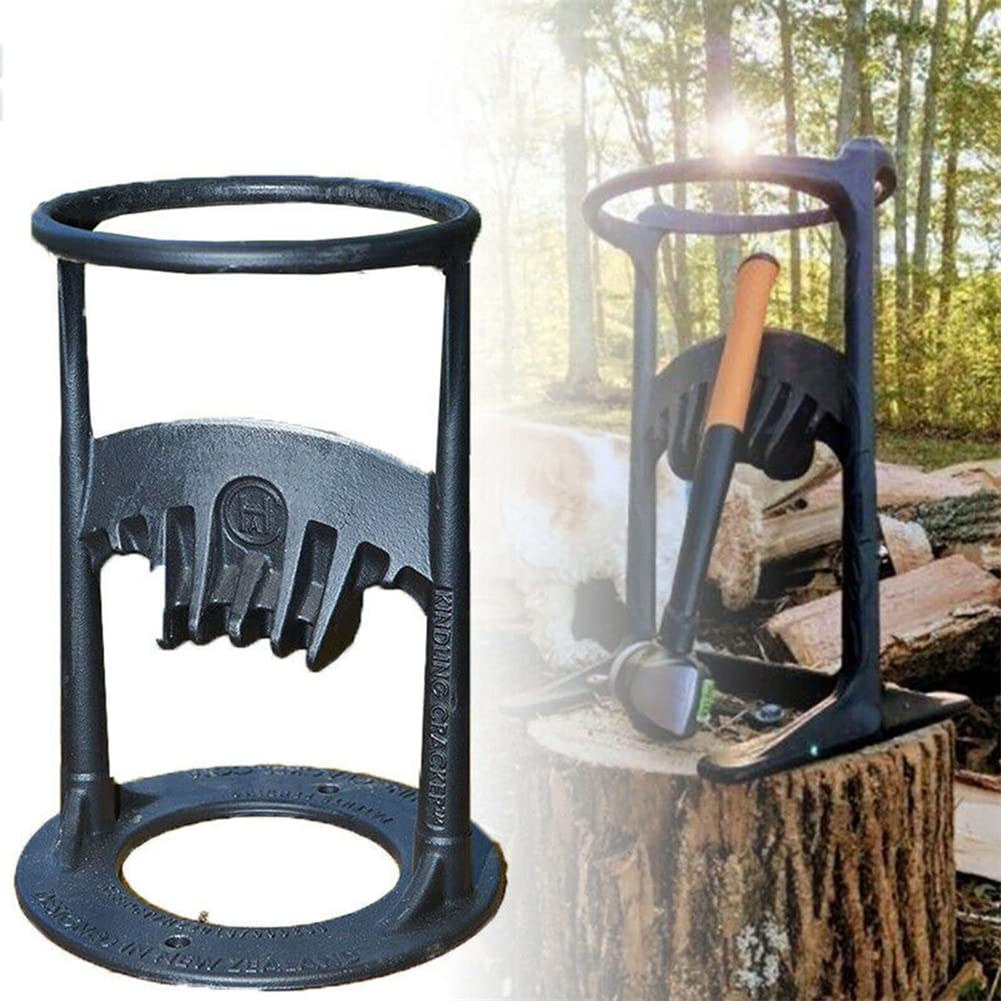 Splitter Kindling Firewood Splitter Manual del protocolo Manual de astillas de Madera Splitter de Madera rápida Herramienta de Hendidura Manual para el hogar Camping al Aire Libre,20x11cm