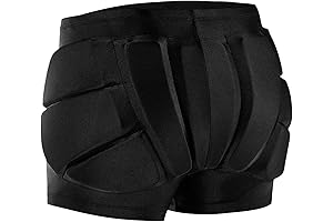 Kids Hockey Hip Pad Shorts for Skating, Snowboarding, Ski