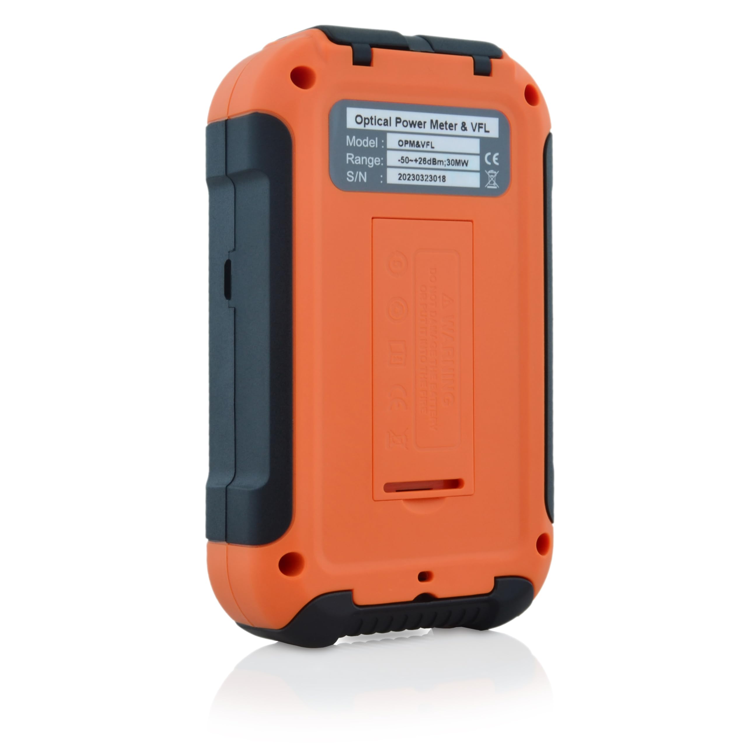 Optisches Leistungsmessgerät 800~1700nm -50~+26dBm 650nm 30km VFL FTTH Optical Fiber Power Meter SS103PVC12