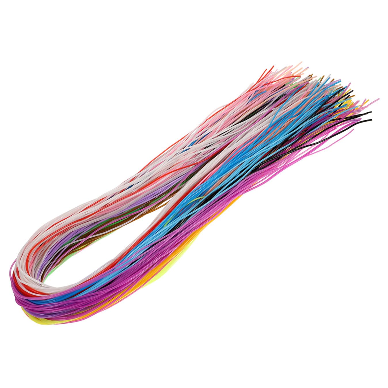 Cordino Plastico Colorato per Creazioni Fai da Te 200 Pezzi