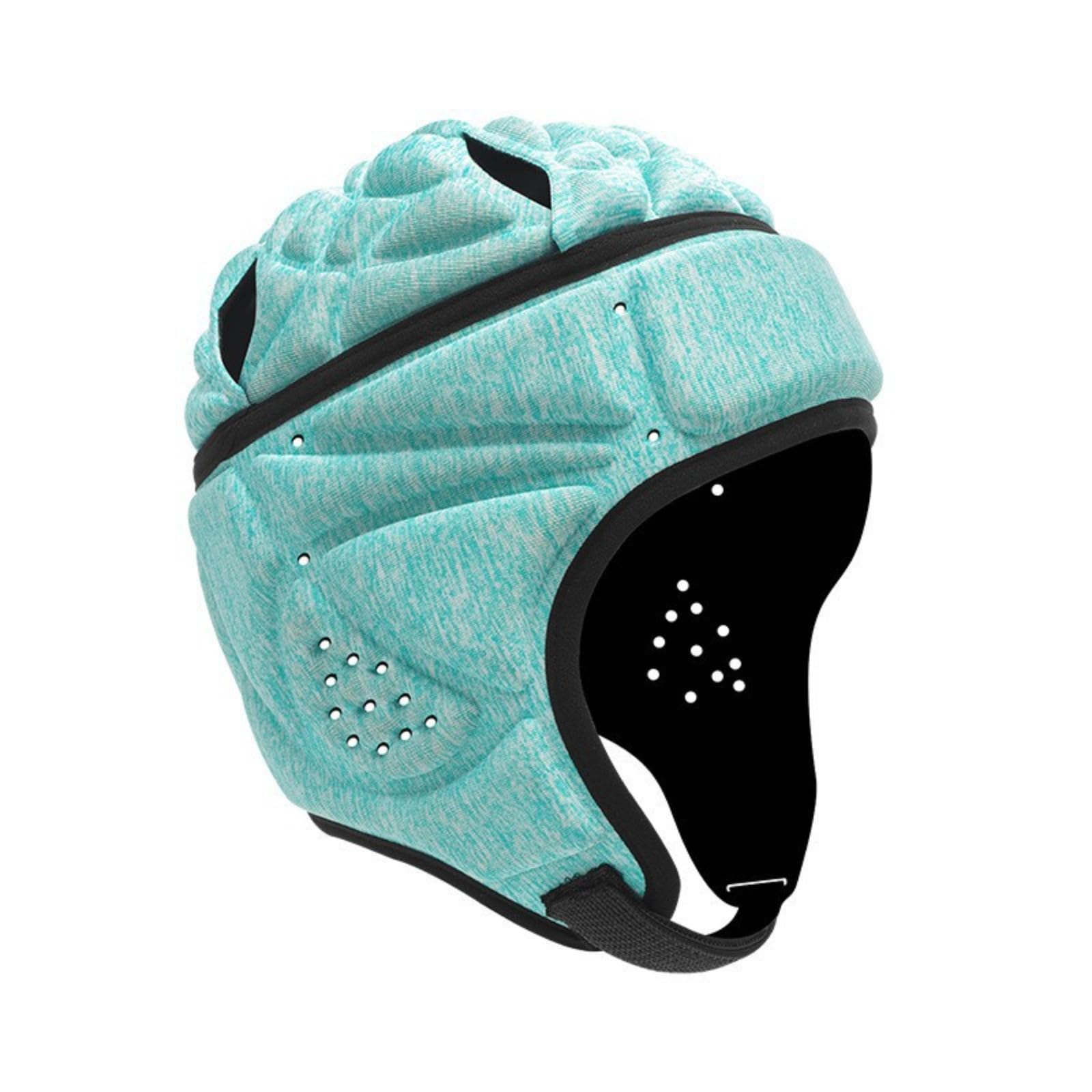 Rugby Soft Helmet Breathable Protective Headguard Soccer, Rugby Headguard Breathable Rugby Helmet Adjustable for Outdoor Sports Youth Adults