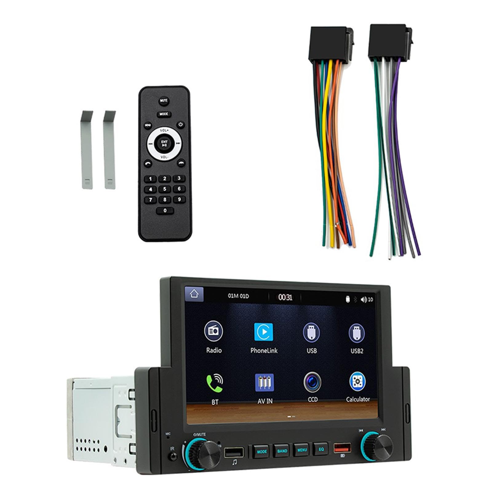 Wireless Car Stereo with Carplay Repair Electronics Vehicle Spare MP5 Player-image-40