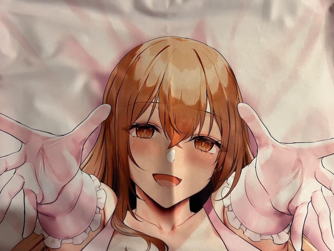 Amazon.co.jp: ゆかりママ 抱き枕カバー oekakizuki ホワイトピンク 