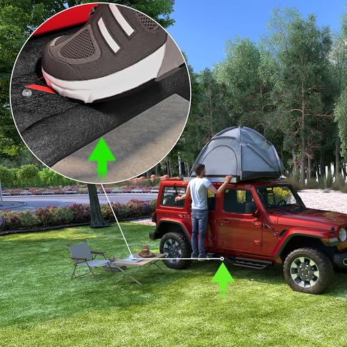 Estribos Jeep Wrangler 2018-2026 700 lbs Acero Negro miniatura 6