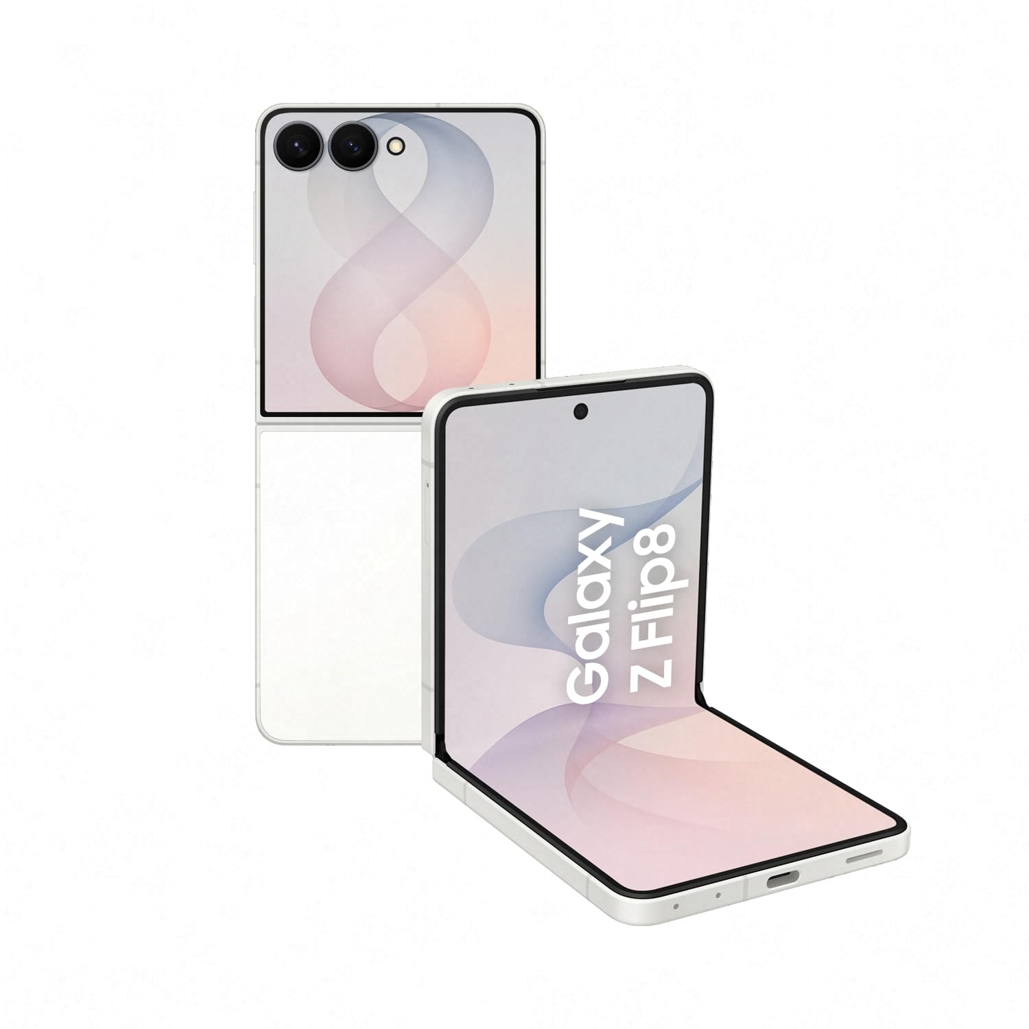Samsung Galaxy Z Flip8 AI Smartphone, 256 GB Speicher, 12 GB RAM, Cream | Android Handy, 50 MP Kamera, Freihand-Selfies, 4300 mAh Akku, Now Brief, 3 Jahre Herstellergarantie [Exklusiv auf Amazon]