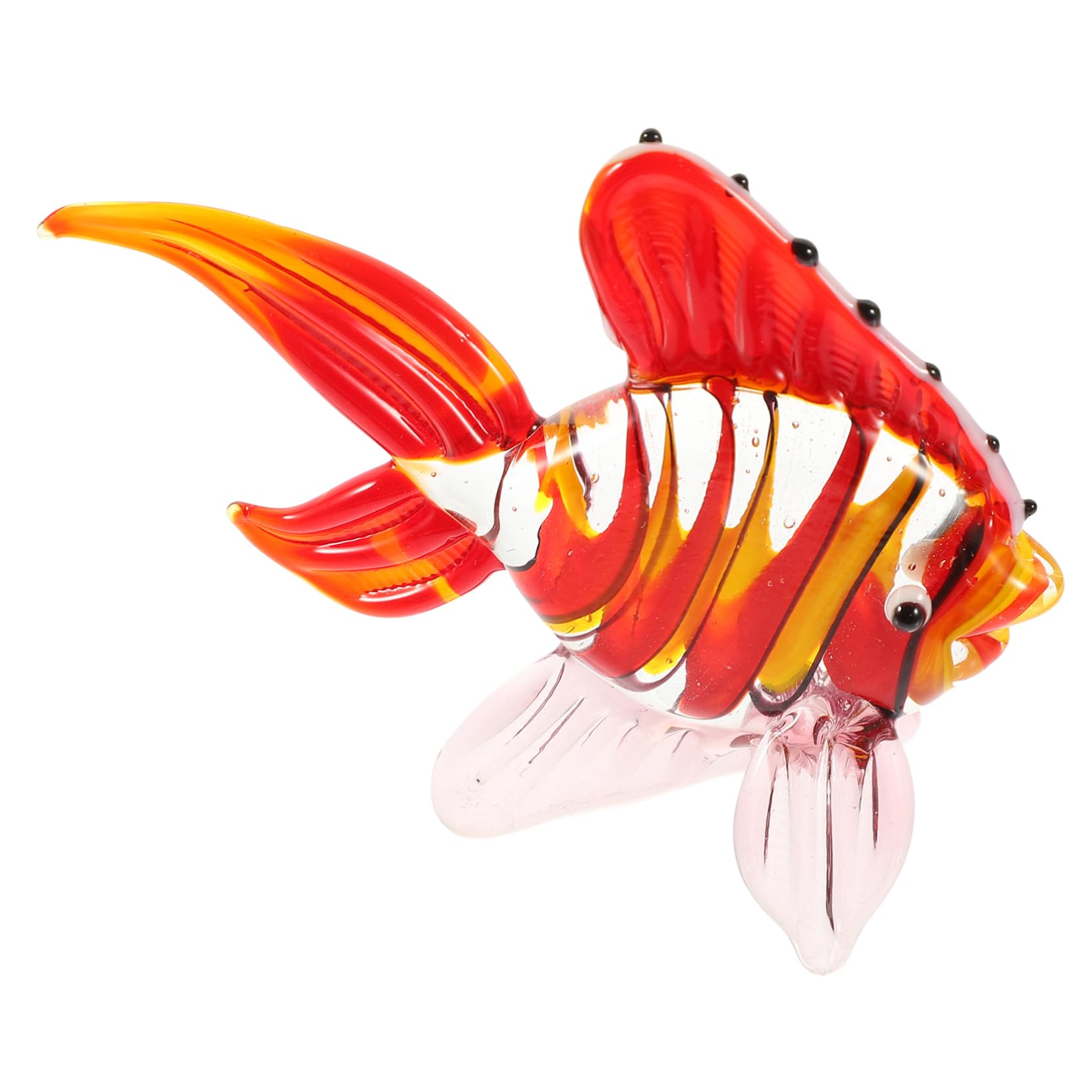Amazon.com: ARTIBETTER 1pc Glass Fish Ornament Flowers for Clear Glass ...