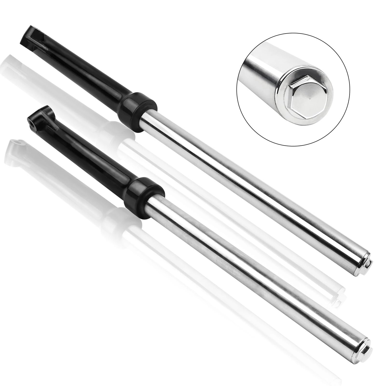 Amortisseur De Fourche Avant 33 Mm, Longueur 630, Pour Motos Tout-terrain Pour 50 Cc, 70, 90, 110 Et 125 (pour CRF, SSR, SDG, Clones, Taotao, Coolster, Pit Bike)