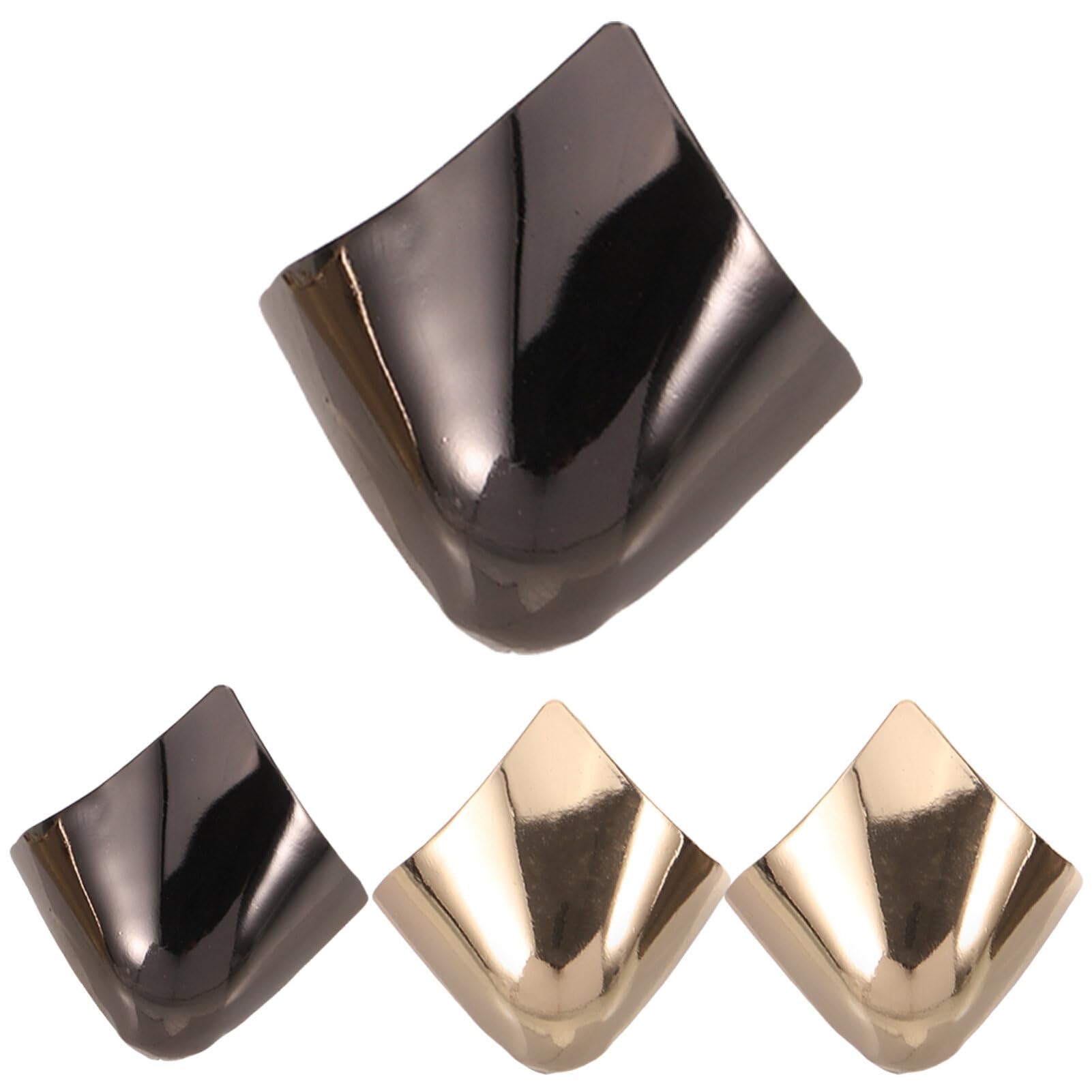 Cubre Puntas Metálico Para Zapatos Mujer 2 Pares De Puntera Para Tacones Altos Puntiagudos Accesorios Para Protección Y Decoración Invisible De Tacones