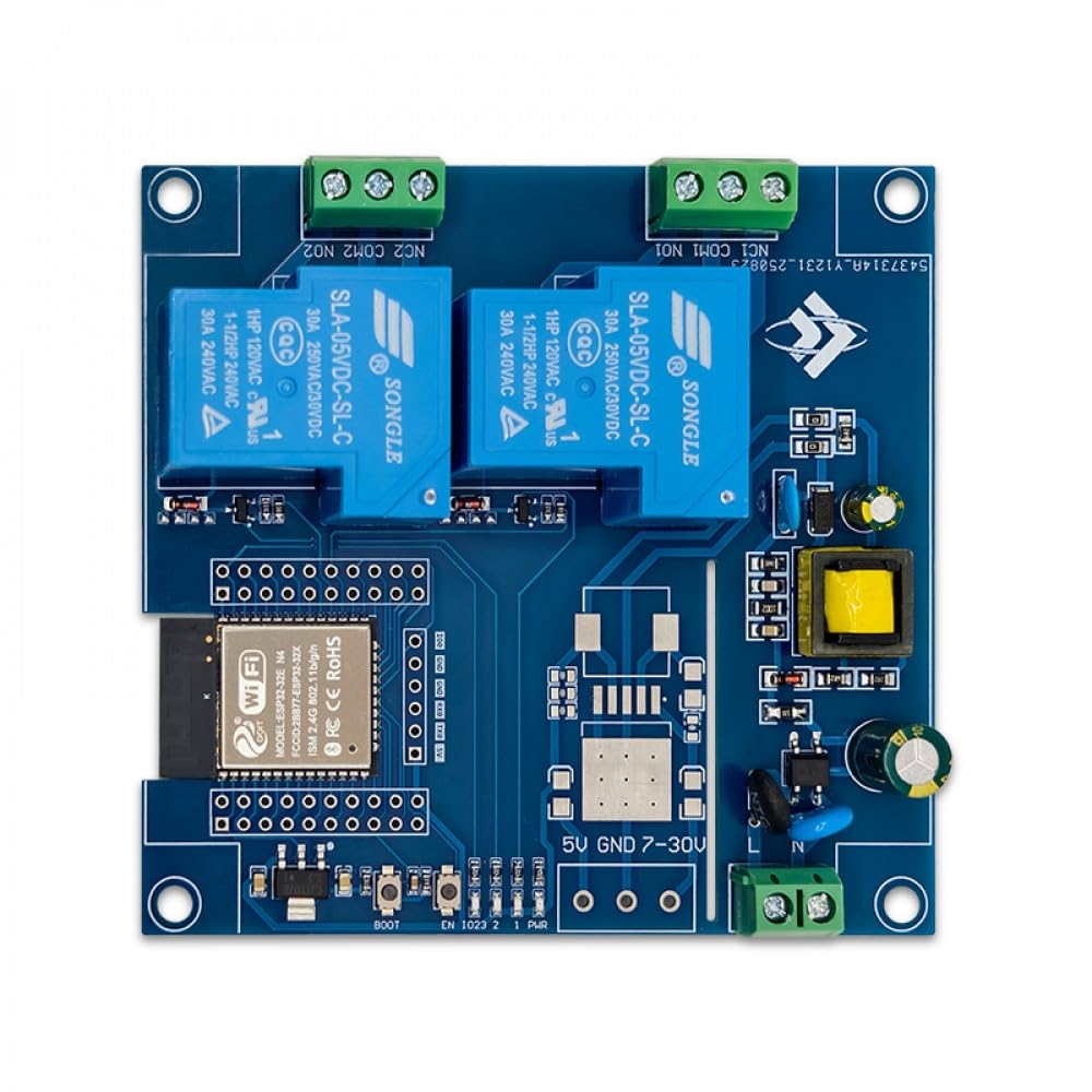 Relais ESP32 CA 30A commande à distance WiFi Bluetooth carte développement 220V UART