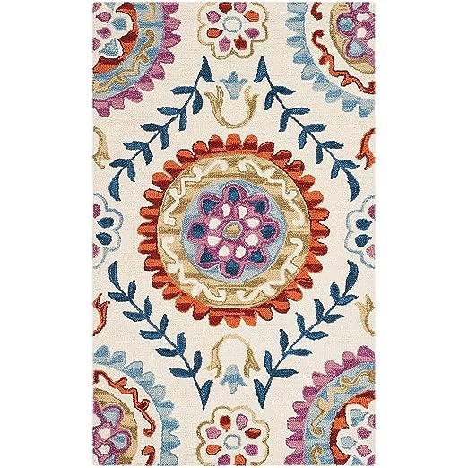Image of Soft Pure Woolen Modern Collection Tufted Carpet for Living Room,Bedroom'Kitchen and Hall (5 X 8) Feet