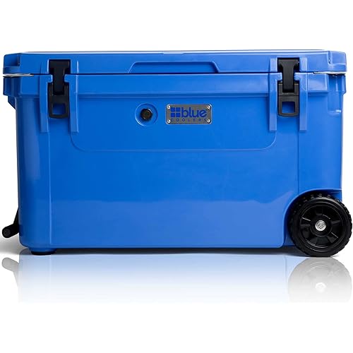 Blue Coolers Ark Series 100-110 Quarts, Roto-Molded Ice Cooler | Large Ice Chest Holds Ice up to 10 Days |