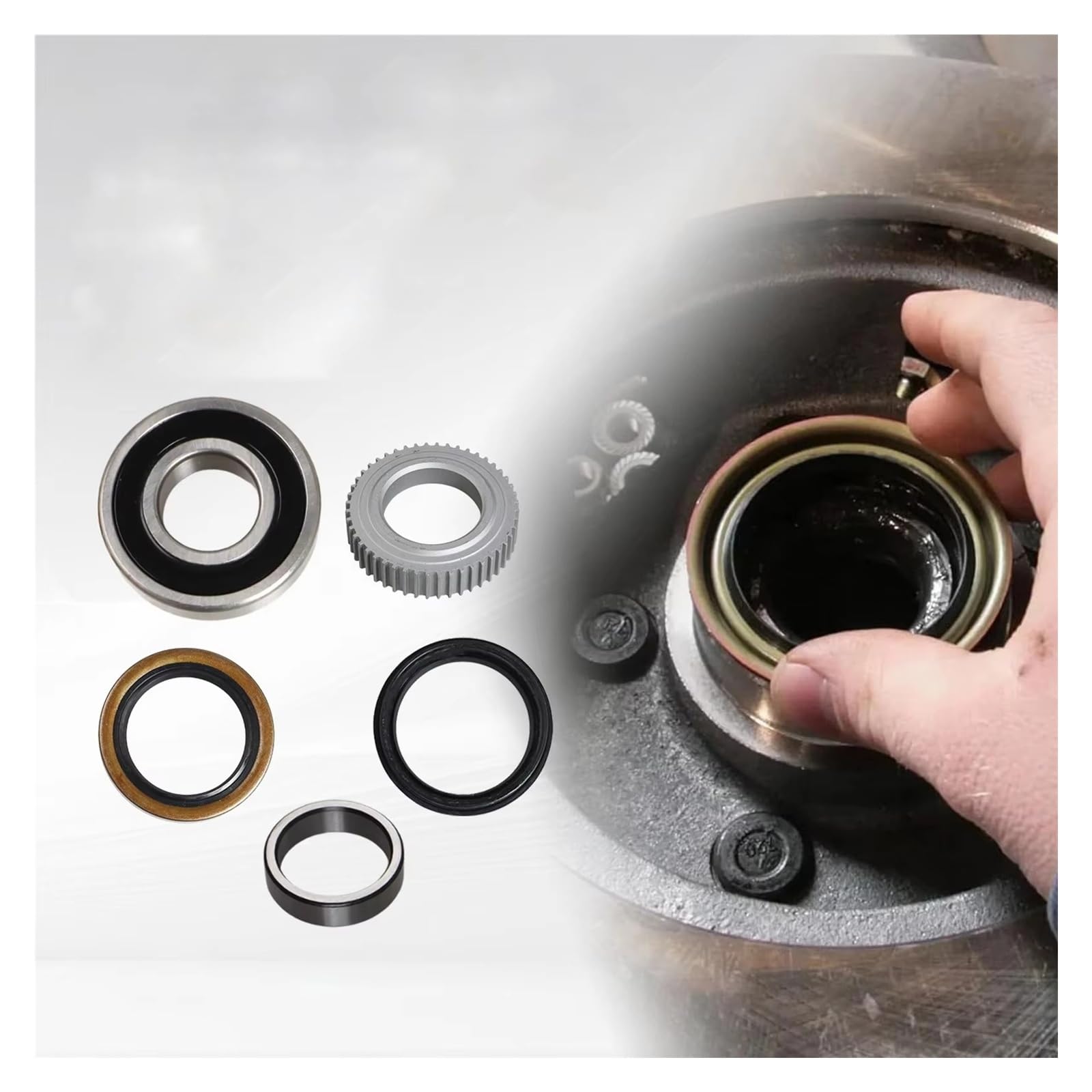 Juego Cojinetes Cubo Rueda Kit De Rodamiento Y Sello Del Eje Trasero 90363-40068 Para Toyota Para Tacoma Para Tundra Para 4Runner