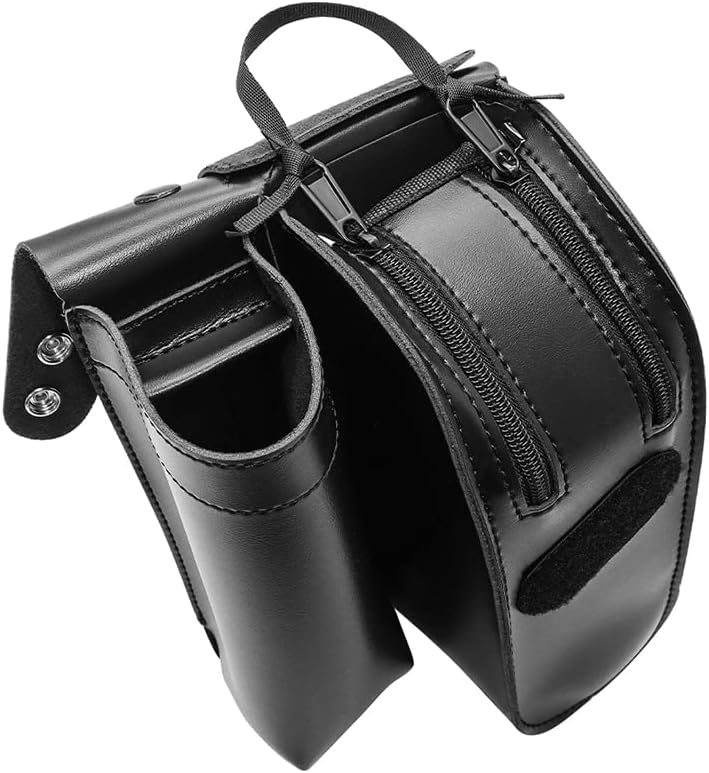 DUILU Motorcycle Saddlebag Guard Bag with Water Bottle