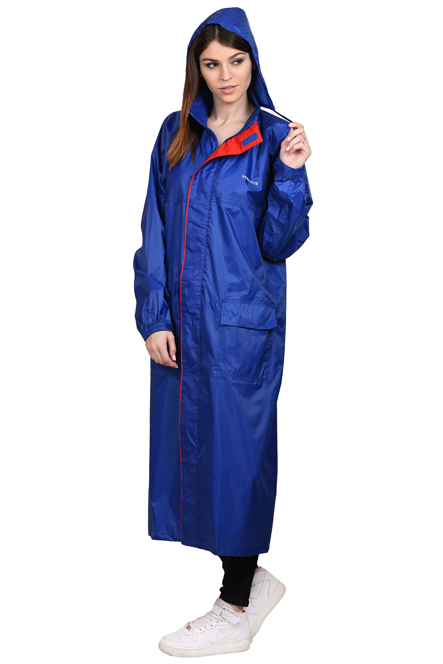 Self Design Men & Women Raincoat-122