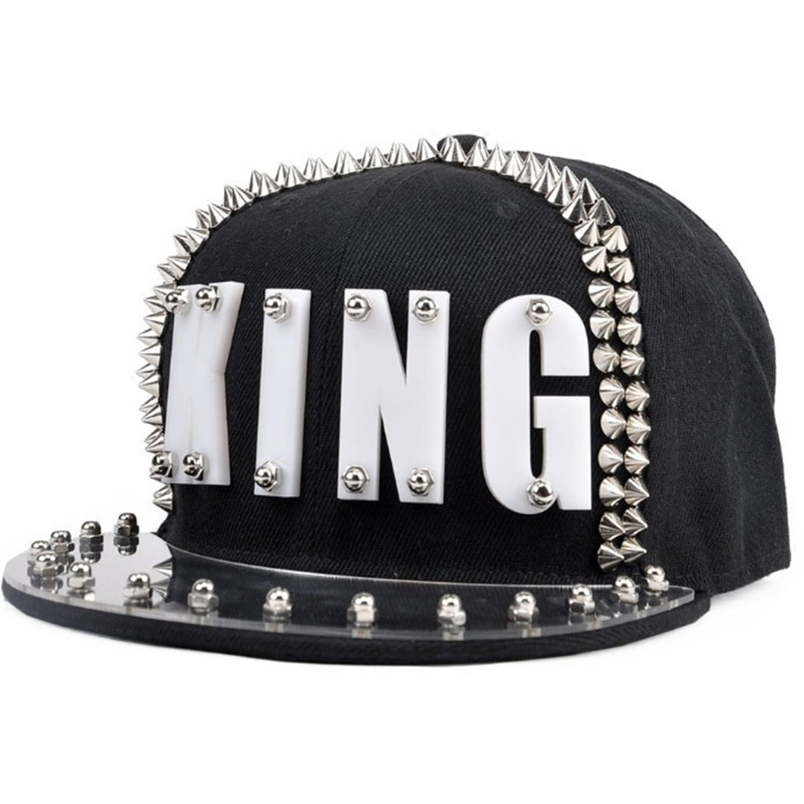 Berretto da Baseball Berretto da Baseball con Visiera Piatta Lettere Hip-Hop Hipster all'aperto per Gli Sport