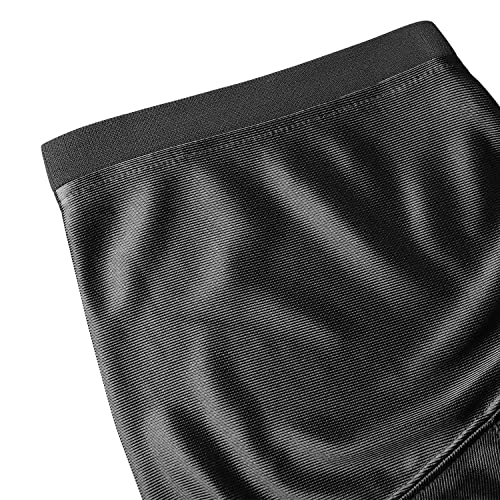 Youth Blank Football Jersey,Athletic Fans Shirts Practice Sports Shirt For Kids (Large, Black) #TOP2