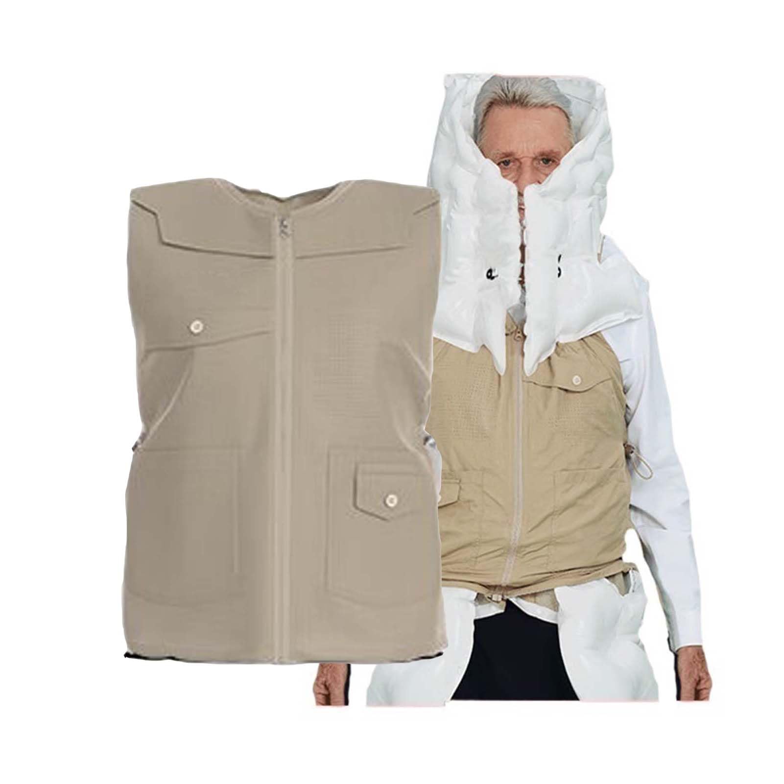 YXYMOTEFLY Motorbike Vests Anti Fall Airbag Vest Airbag Jacket For Elderly Automatically Detect And Trigger Airbags Protective Clothing