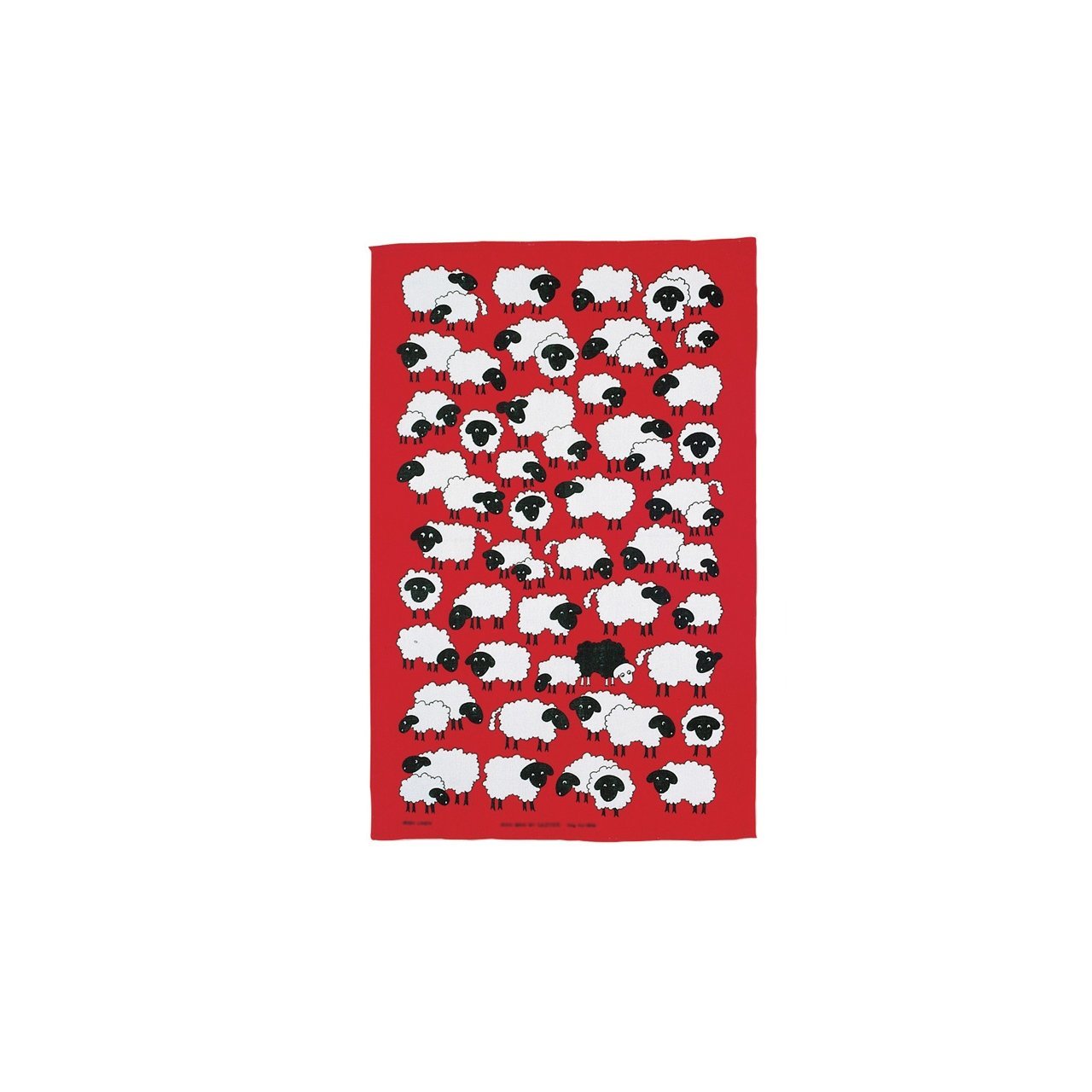 Ulster Weavers Red Baa-Baa Linen Tea Towel