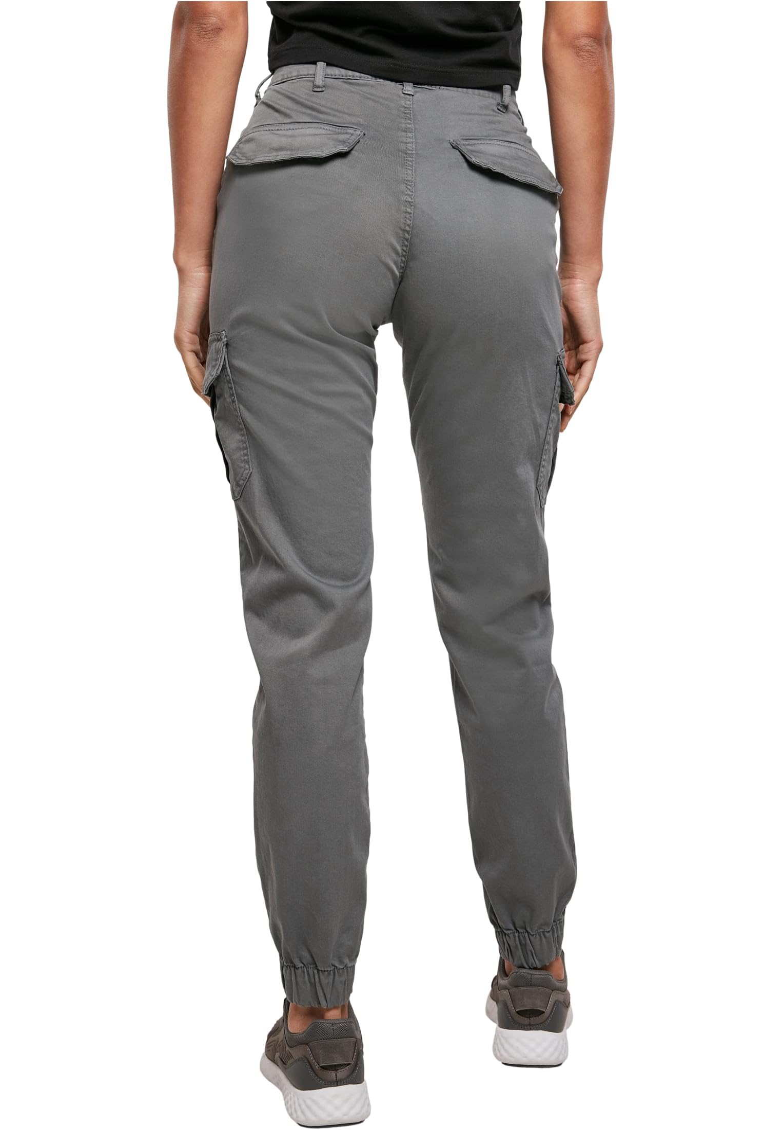 Urban Classics Damen Ladies High Waist Cargo Pants