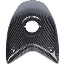 100% Real 3K Carbon Fiber Tank Cover Pad Center Fit for 2007-2012 Ducati Hypermotard 796 1100 Glossy Twill Weave