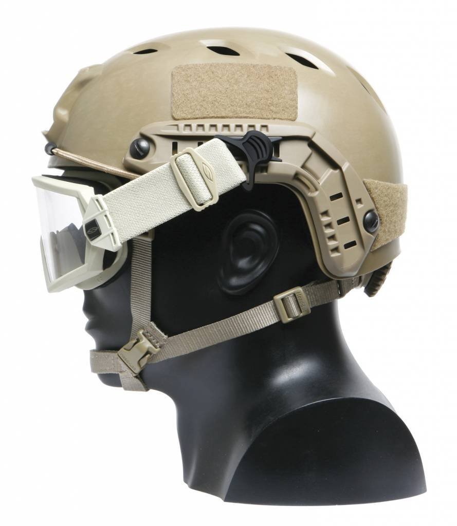 XUE Airsoft Helm Zubehör Goggle Swivel Clips für ARC Schiene ausgestattet ACH/MICH/Fast BJ PJ/Bump Helm 19MM und 36MM