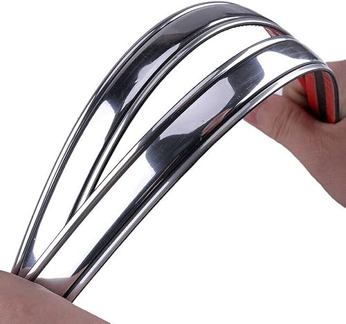 Miniatura 7 de 4 piezas de accesorios de coche parachoques esquina protector protector cubierta anti-arañazos pegatinas barra parachoques tiras