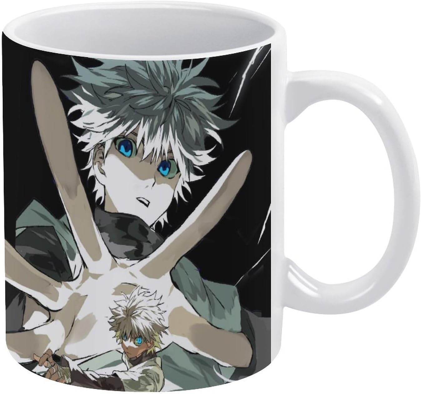 ハンター×ハンター マグカップ コップ 瀬戸物 セラミック 飲み物用 アニメ ゲーム 推し キャラ 誕生日 クリスマス プレゼント 記念品 ゲーム カフェ・オフィス・家用