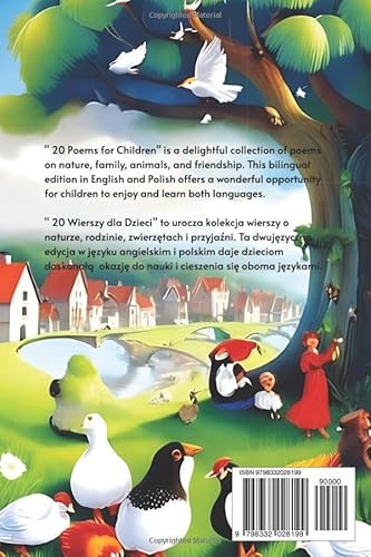 20 Poems for Children in English and Polish: 20 Wierszy dla dzieci po angielsku i po polsku (Poems f