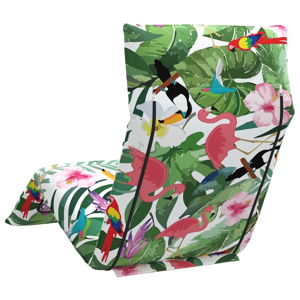 Tumbona plegable multicolor 175 x 54 x 8,5 cm, tela Oxford, ajustable en 5 direcciones, repelente al agua, para jardín, playa, piscina, silla de relajación, silla de gravedad cero interior