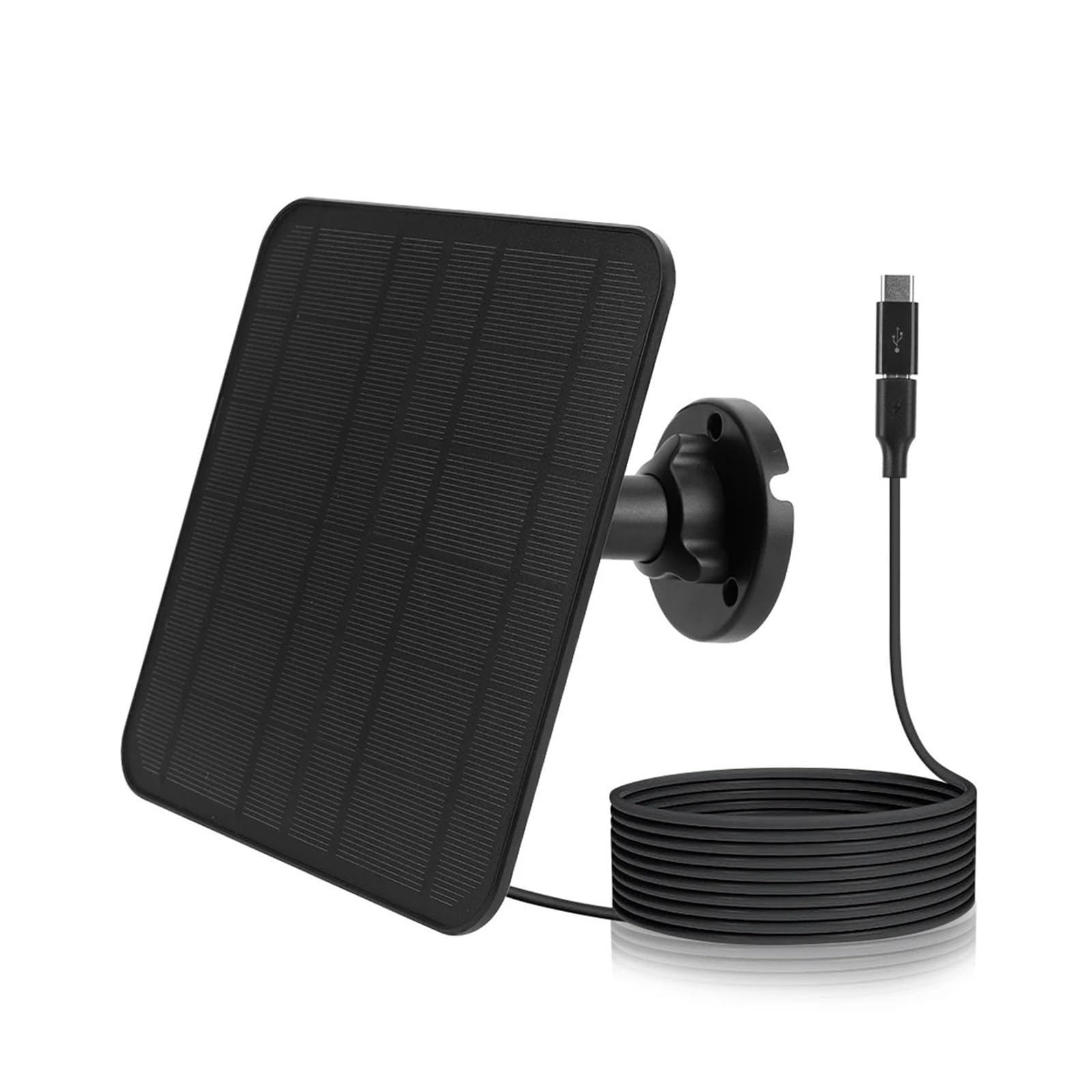 Panneau solaire 5V 6W pour caméra extérieure afin d'éviter les pannes de batterie récurrentes