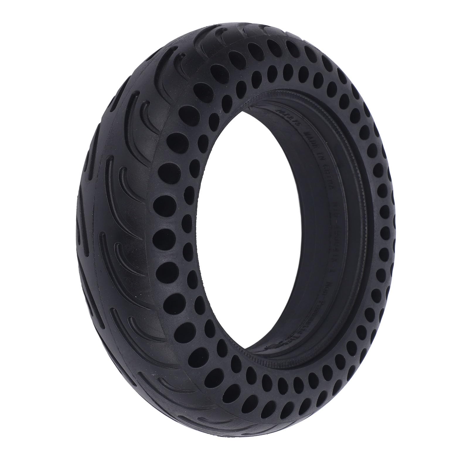 Dilwe Pneumatici per Scooter 10x2.75 255x70 Ruota in Gomma Piena a Nido d'Ape, Pneumatico Antiscivolo Antideflagrante con Trazione Superiore per Scooter Elettrici in Pioggia e