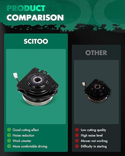 Vista 187 de SCITOO Embrague eléctrico de toma de fuerza AM119683 Compatible para Warner: 5217-35, 5217-6, 5217-7, 5217-9; para John Deere: 5217-7, AM119683