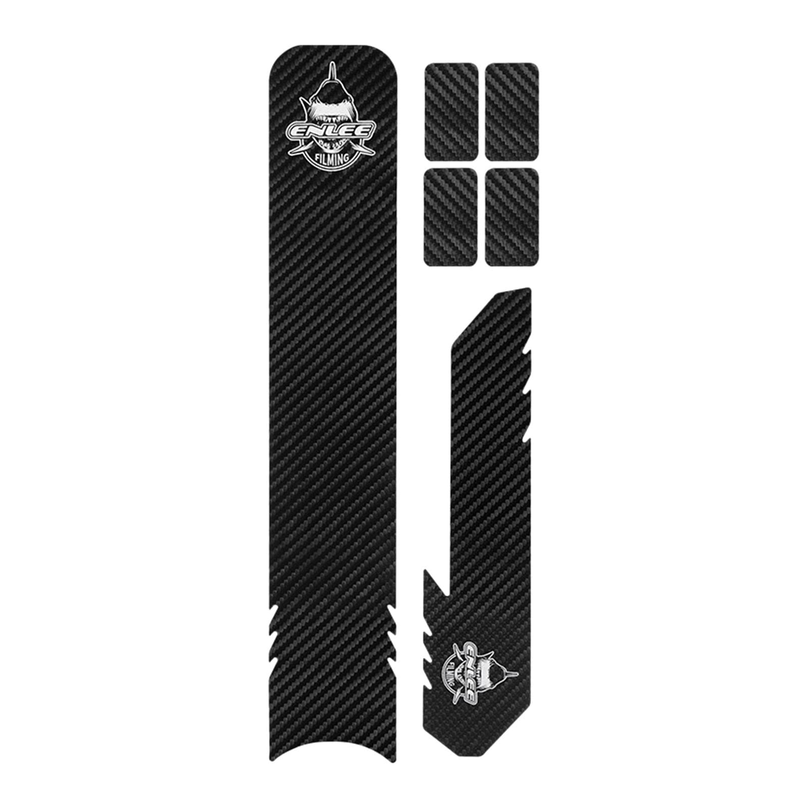 LOOM TREE® Bike Frame Protection Stickers DIY Protector for Mountain Bike Road Bike Carbon Fiber| Cycling | Bicycle Accessories | Decals Stickers-image-5
