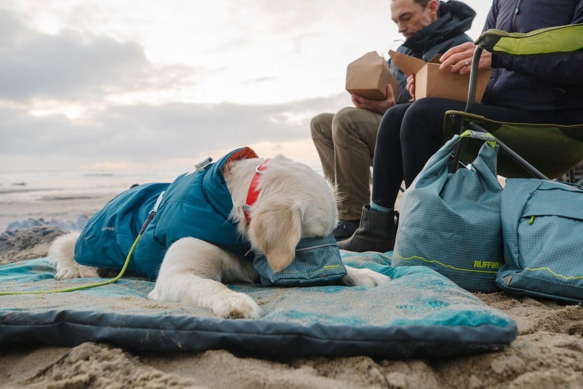 RUFFWEAR Great Basin Hundenapf, Leichter, zusammenfaltbarer Reise-Hundenapf für Futter und Wasser, Größe: Small, 0,75 L, Slate Blue