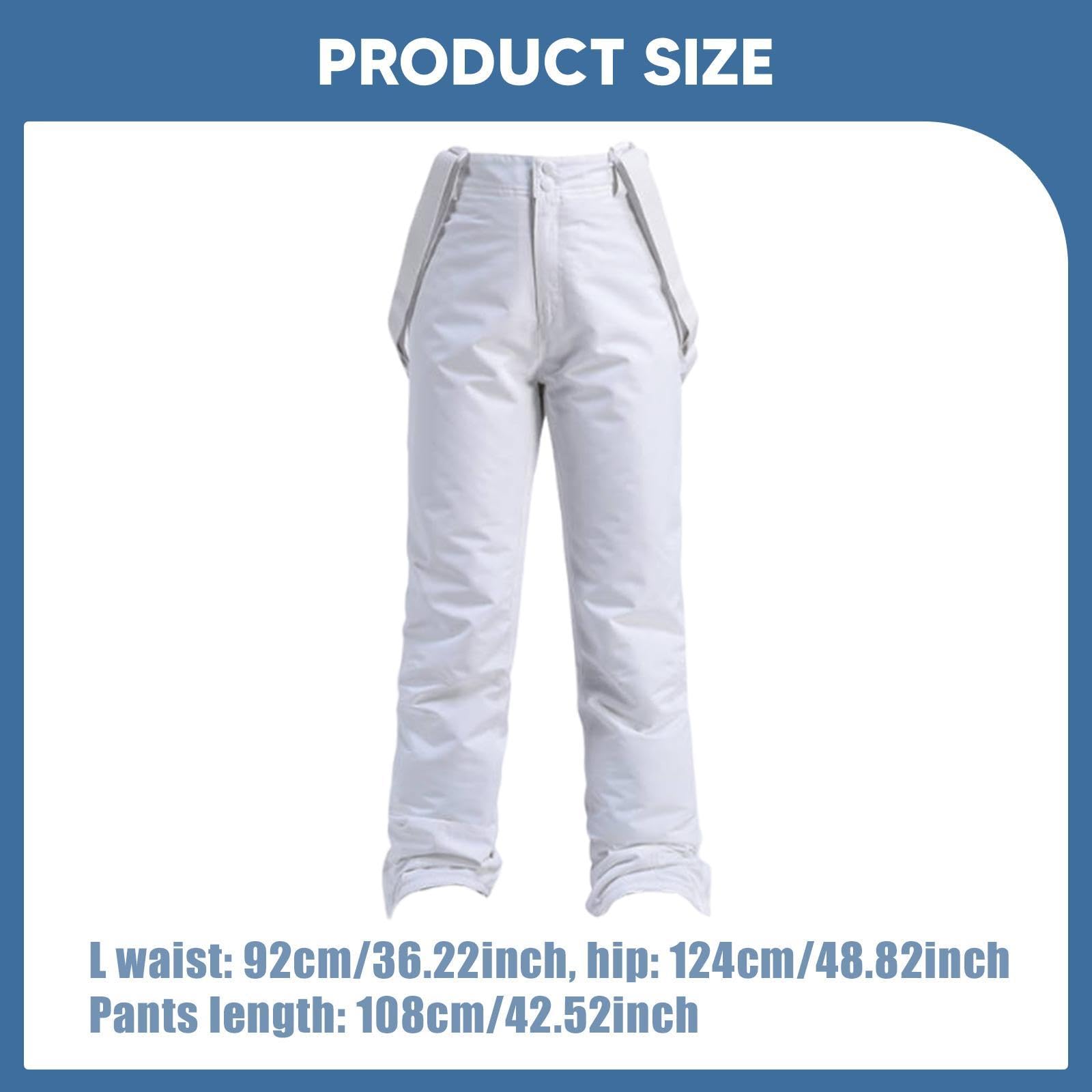 Pantaloni Da Snowboard, Pantaloni Da, Larghi, Spessi, Caldi, Resistenti, Isolanti, Ripstop, Salopette Da