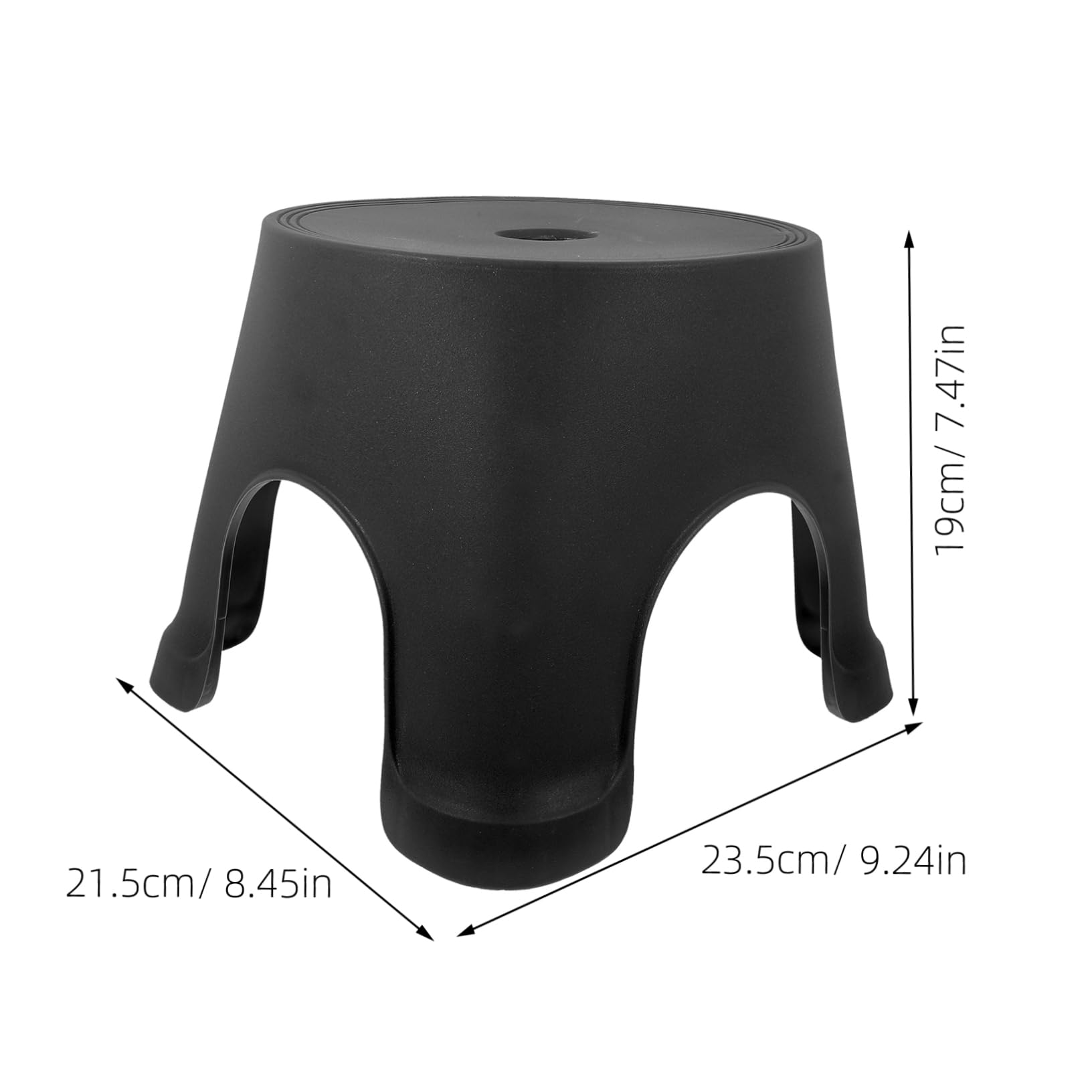 Ciieeo 2piezas Antideslizante para Baño y Entrenamiento De Inodoro Escalón De Compacto Cambiar Zapatos y Uso Hogar