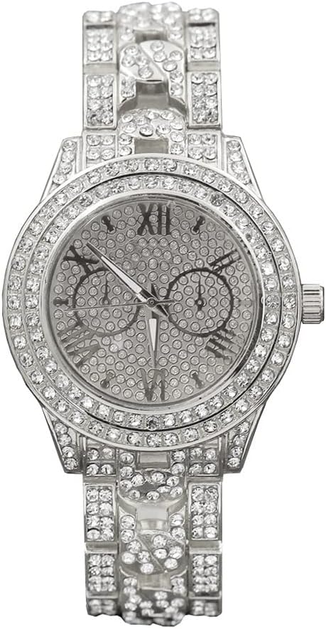 Ladies Quartz Wrist Watch, Bling Crystal Analog Panama Ubuy