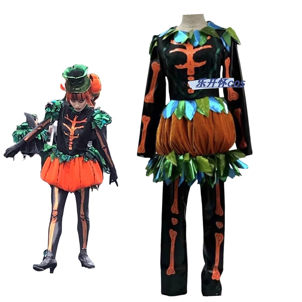 スプブ かぼちゃダンサー 衣装 Dハロ スプーキーbooかぼちゃダンサー