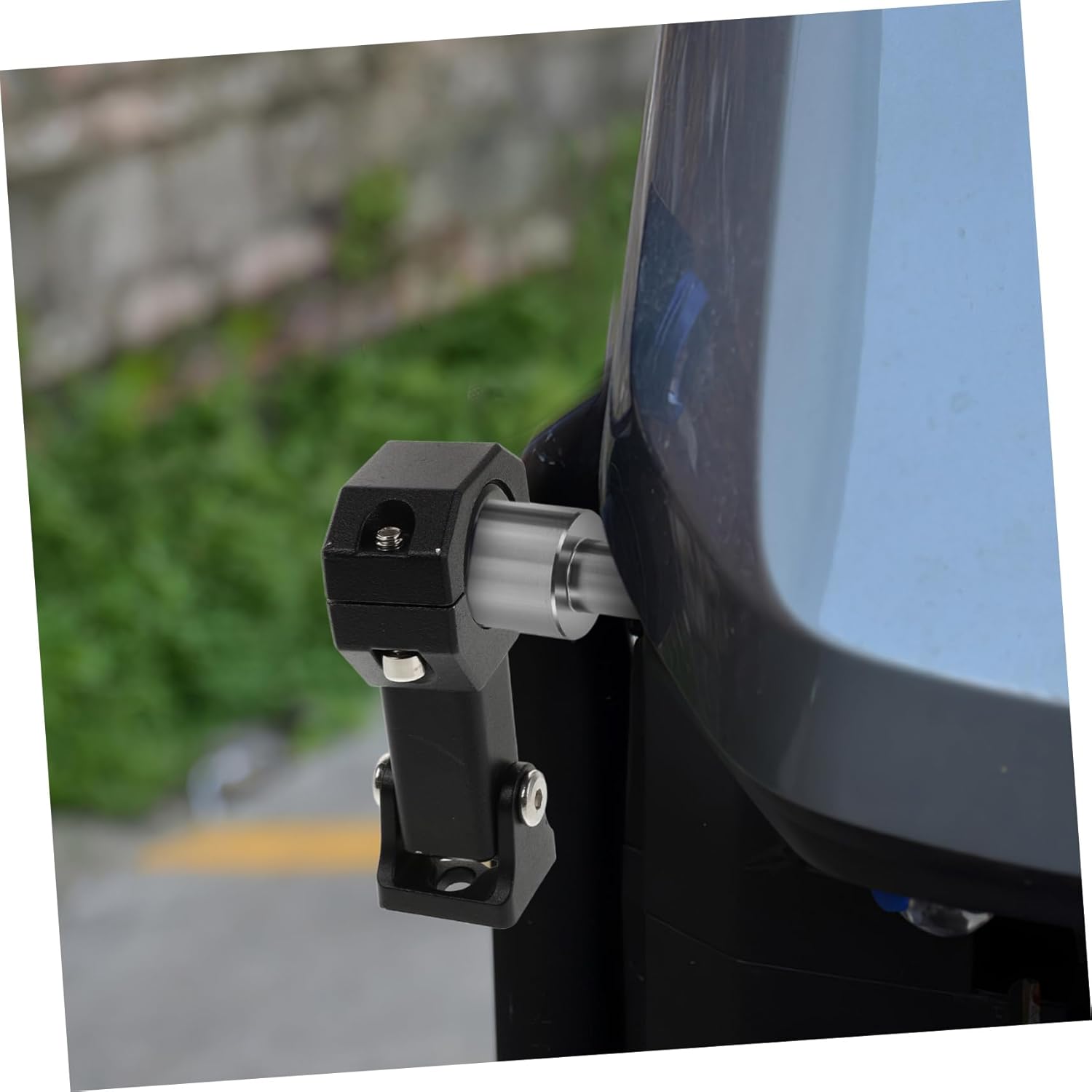 2pcs Motorcycle Mirror Mount Bracket Versatile Holder for Rearview Mirrors Adjustable and Stable Design Compatible Motorcycles and Bikes for