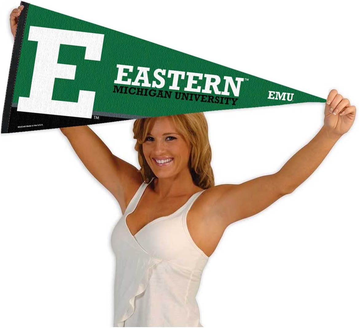 Eastern Michigan Eagles Pennant Full Size Felt - Image 4