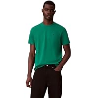 Calvin Klein Uomo T-Shirt Maniche Corte Classic Monogram Tee con Scollo Rotondo